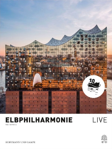 Buchcover und Innenansicht für das Buch: Elbphilharmonie LIVE