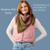 Buchcover und Innenansicht für das Buch: Midi-Tücher stricken (kreativ.kompakt.)