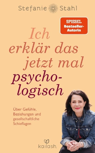 Buchcover und Innenansicht für das Buch: Ich erklär das jetzt mal psychologisch