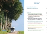 Buchcover und Innenansicht für das Buch: Frankreich mit dem Wohnmobil Die schönsten Routen von der Normandie über die Côte d'Azur nach Korsika