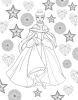 Buchcover und Innenansicht für das Buch: The Christmas Collection Colouring Book