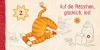 Buchcover und Innenansicht für das Buch: Klitzekleiner Adventskalender mit der Om-Katze