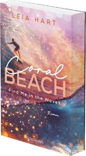 Buchcover und Innenansicht für das Buch: Coral Beach - Find Me in the Waves