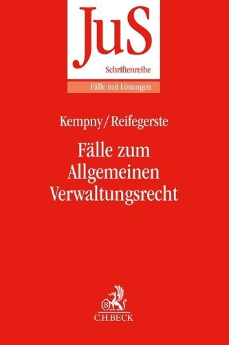 Buchcover und Innenansicht für das Buch: Fälle zum Allgemeinen Verwaltungsrecht