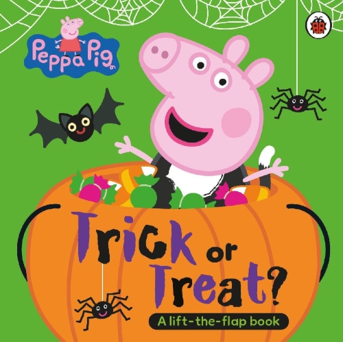 Buchcover und Innenansicht für das Buch: Peppa Pig: Trick or Treat