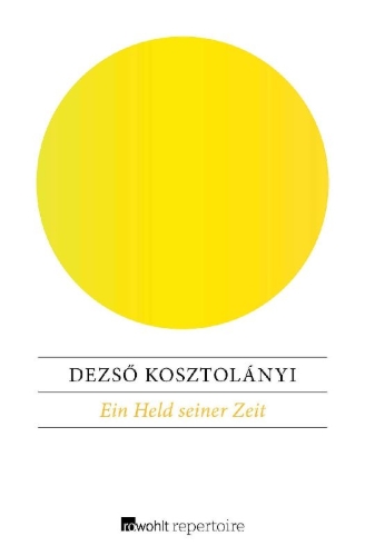 Buchcover und Innenansicht für das Buch: Ein Held seiner Zeit