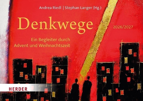 Buchcover und Innenansicht für das Buch: Denkwege 2026/2027