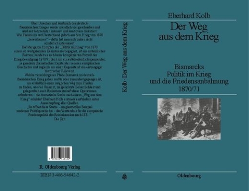 Buchcover und Innenansicht für das Buch: Der Weg aus dem Krieg
