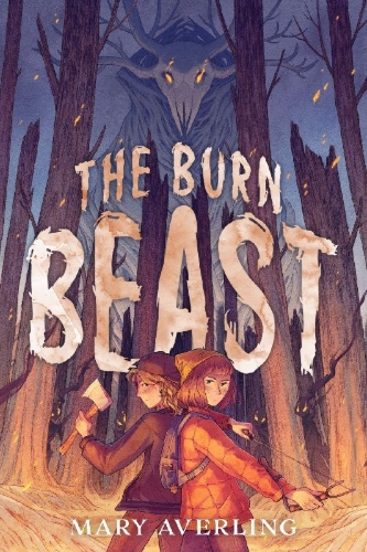Buchcover und Innenansicht für das Buch: The Burn Beast