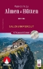 Buchcover und Innenansicht für das Buch: ROTHER Wanderbuch Wandern zu Almen & Hütten - Salzkammergut