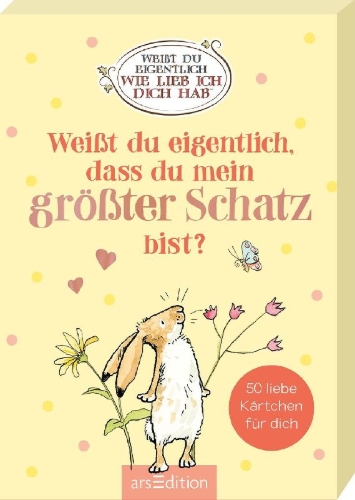 Buchcover und Innenansicht für das Buch: Weißt du eigentlich, dass du mein größter Schatz bist?