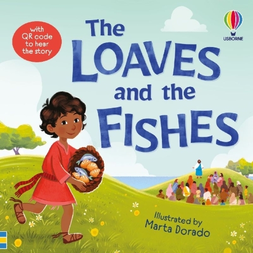 Buchcover und Innenansicht für das Buch: The Loaves and the Fishes