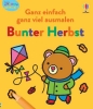Buchcover und Innenansicht für das Buch: Kleine Kreativ-Werkstatt - Ganz einfach ganz viel ausmalen: Bunter Herbst