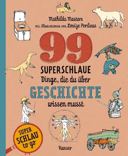 Buchcover und Innenansicht für das Buch: 321 superslimme dingen die je moet weten over geschiedenis