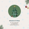 Buchcover und Innenansicht für das Buch: O Rätselbaum! - 3D-Adventskalender zum Aufstellen und Aufklappen