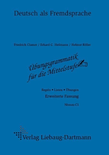 Buchcover und Innenansicht für das Buch: Übungsgrammatik für die Mittelstufe. Arbeitsheft