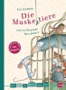 Buchcover und Innenansicht für das Buch: Erst ich ein Stück, dann du - Die Muskeltiere und der fliegende Herr Robert
