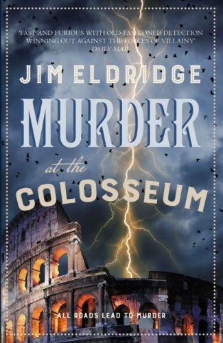 Buchcover und Innenansicht für das Buch: Murder at the Colosseum