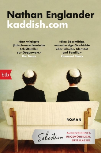 Buchcover und Innenansicht für das Buch: kaddish.com