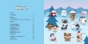 Buchcover und Innenansicht für das Buch: Cozy Crochet - Frosty Friends: Winterliche Amigurumis häkeln mit @crochetbyjanina