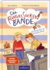 Buchcover und Innenansicht für das Buch: Die Ringelsocken-Bande - Gespenster im Kleiderschrank (Ringelsocken-Bande 2)