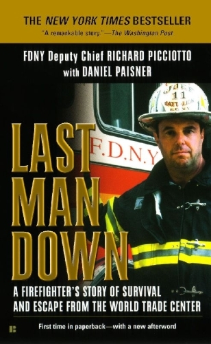 Buchcover und Innenansicht für das Buch: Last Man Down