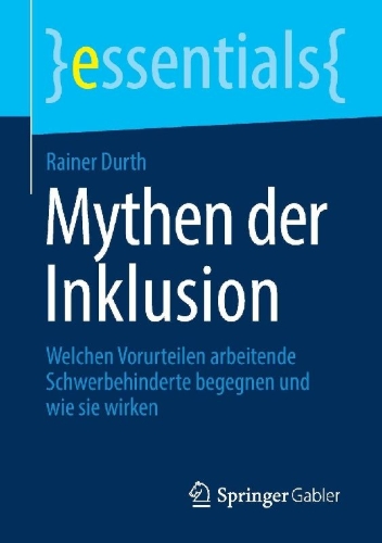 Buchcover und Innenansicht für das Buch: Mythen der Inklusion
