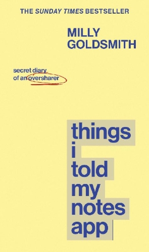 Buchcover und Innenansicht für das Buch: Things I Told My Notes App