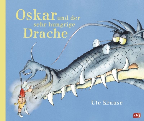 Buchcover und Innenansicht für das Buch: Oskar und der sehr hungrige Drache