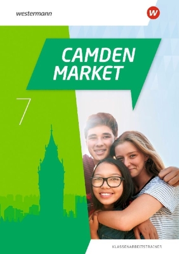Buchcover und Innenansicht für das Buch: Camden Market 7. Klassenarbeitstrainer
