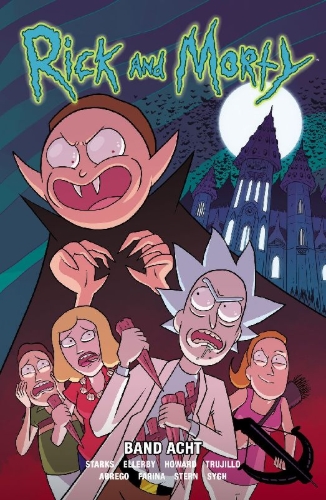 Buchcover und Innenansicht für das Buch: Rick and Morty