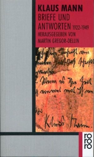 Buchcover und Innenansicht für das Buch: Briefe und Antworten 1922 - 1949