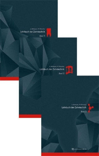 Buchcover und Innenansicht für das Buch: Lehrbuch der Zahntechnik 1-3