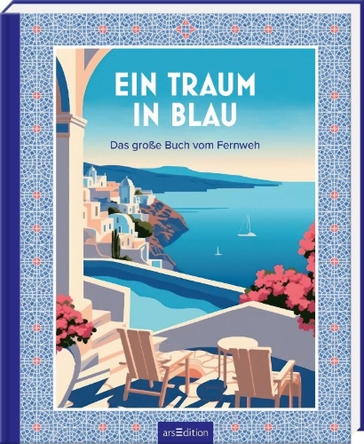 Buchcover und Innenansicht für das Buch: Ein Traum in Blau