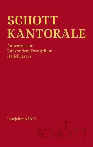 Buchcover und Innenansicht für das Buch: SCHOTT Kantorale