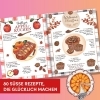 Buchcover und Innenansicht für das Buch: MES PETITES DOUCEURS COSY DES 4 SAISONS