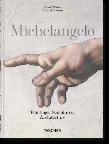 Buchcover und Innenansicht für das Buch: Michelangelo