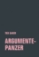 Buchcover und Innenansicht für das Buch: Argumentepanzer