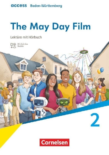 Buchcover und Innenansicht für das Buch: Access Band 2: 6. Schuljahr - Baden-Württemberg - Ausgabe 2025 - The May Day Film - Lektüre mit Hörbuch