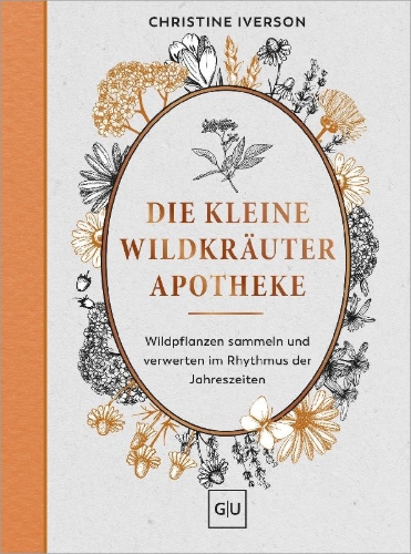 Buchcover und Innenansicht für das Buch: The Hedgerow Apothecary - Forager's Handbook