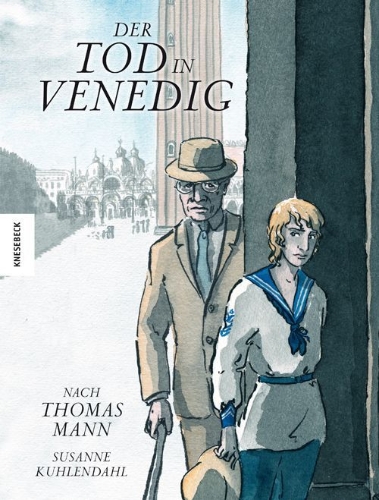 Buchcover und Innenansicht für das Buch: Der Tod in Venedig