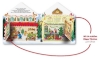 Buchcover und Innenansicht für das Buch: Meine kleine Weihnachtsstadt - Adventskalender