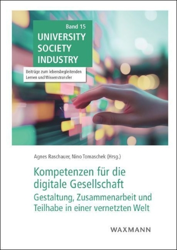 Buchcover und Innenansicht für das Buch: Kompetenzen für die digitale Gesellschaft