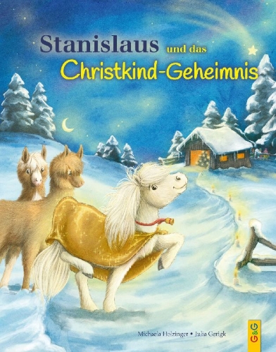 Buchcover und Innenansicht für das Buch: Stanislaus und das Christkindgeheimnis