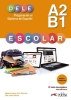Buchcover und Innenansicht für das Buch: DELE escolar A2/B1 - Preparación al Diploma de Español - Edición 2026 - Übungsbuch