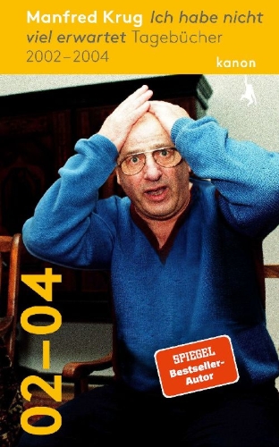 Buchcover und Innenansicht für das Buch: Manfred Krug. Ich habe nicht viel erwartet