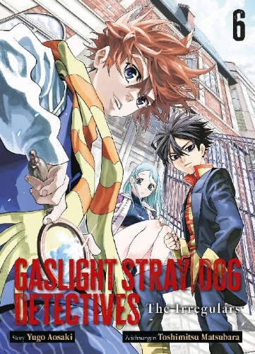Buchcover und Innenansicht für das Buch: Gaslight Stray Dog Detectives 06