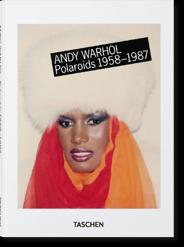 Buchcover und Innenansicht für das Buch: Andy Warhol. Polaroids 1958-1987