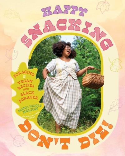 Buchcover und Innenansicht für das Buch: Happy Snacking, Don't Die!