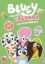Buchcover und Innenansicht für das Buch: BLUEY - Bluey and Friends - Sticker-Activity